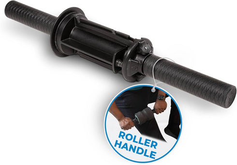 4" 500 lbs Chirp Focus Muscle Roller, Focus Wheel and Roller Handle in One, On-The-Go Muscle Massage Tool, Stretching