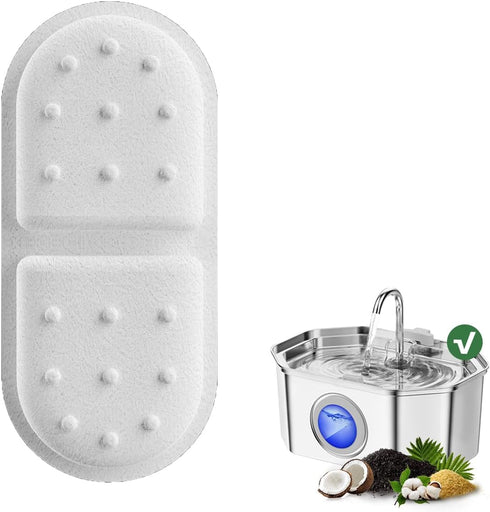 Apauk 1 Pack Replacement Filter/Sponge - individually packaged-Applicable to Cat Water Fountain