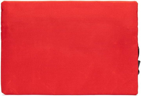 Red Emergency Pouch | Small Travel Rescue Pouch for Car, Home, Office, Kitchen, Outdoors | Empty First Aid Bag (6.3x4.3