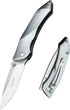Folding Pocket Knife, Stainless Steel Blade 8cr13mov, Lightweight Aluminum Handle, Safety Liner-Lock