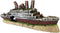 SLOCME Aquarium Titanic Shipwreck Decorations, Fish Tank Resin Material Pirate Ship Decor, Titanic Ornament