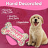 Girl Happy Birthday Dog Bone - Molasses Based Recipe, Human Grade Ingredients, Made in USA