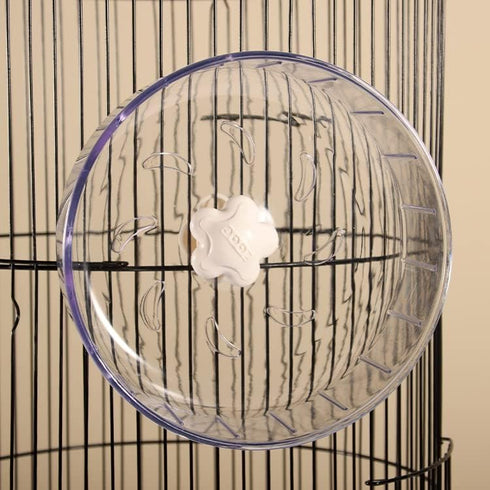 GOLDEAL 6.7 Inch Silent Hamster Wheel, Super Mute Spinner Exercise Running Wheel for Small Hamsters, Gerbils, Mice