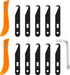 Mudder 13 Pieces Golf Hook Blade Tool Set, DIY Knife for Golf Club Grip Remover with Installation Tool