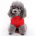 Small Dog Sweaters, Knitted Pet Cat Warm Sweatshirt for Winter (X-Small, Red)