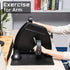 Byya W002K Mini Exercise Bike with Adjustable Resistance,LED Display,Portable Fitness Pedal Stationary Under Desk Foot