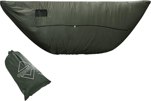 Onewind Premium Hammock Zipper Windsock for Netted Hammock, Lightweight Wind-Resistant Protector for Cold Weather, OD