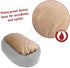 Majestic Pet 24" Charlie Salmon Sherpa Bagel Bed
