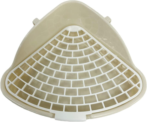 Chinchilla (1) Small Animal Corner Litter Box, Cage Potty Trainer for Hamster, Rabbit, Guinea Pig, Ferret, Gerbil
