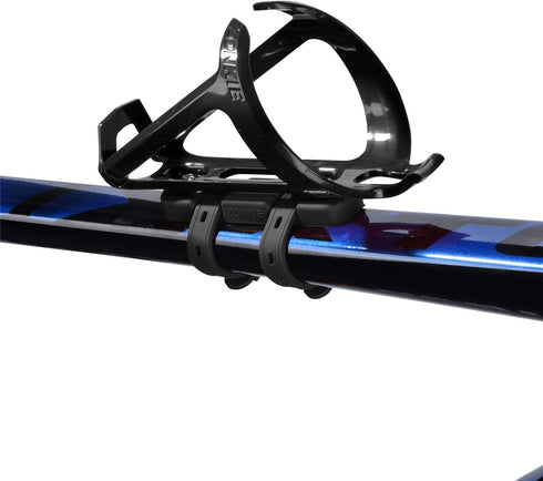 Plastic Bicycle Bottle Cages, Bike Bottle Holder with Cage Mounting Base (Black)