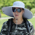 Peicees Super Wide Brim Sun Hat for Men and Women, Fishing Bucket Hat, Safari Cowboy Hat