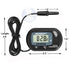 AQUANEAT 2 Pack Aquarium Thermometer, Digital Fish Tank Thermometer with LCD Display