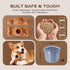 EHWZ Frozen Freeze Bone for Dogs - Treat Chew Dog Toy for Aggressive Chewers to Keep Them Busy, Ice Cream Holder
