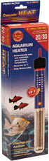 PENN-PLAX Cascade Heat Aquarium Heater, Fully Submersible for Freshwater and Saltwater Fish Tanks, 100 Watt