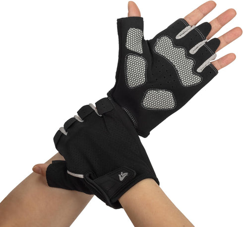 XuoAz Unisex Lightweight Gym Gloves - Breathable Weight Lifting Gloves for Enhanced Grip