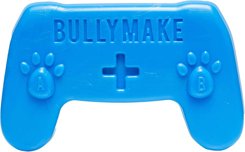 BULLYMAKE Blue Tough Chew Controller Toy for Dogs, Durable Nylon Dog Toys