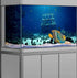 Natural Underwater Aquarium Background, 72X24IN, 3D Fish Reef Decoration with 8 EVA Double-Sided Tape