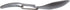 Kershaw Ration Multi Tool Spork, Stainless Steel Spoon, Fork, Carabiner, Bottle Opener, Regular and XL Sizes