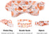 Lionheart Glory Premium Dog Collars, Adjustable Heavy Duty Bowtie Dog Collar for Medium Dogs, Halloween Design
