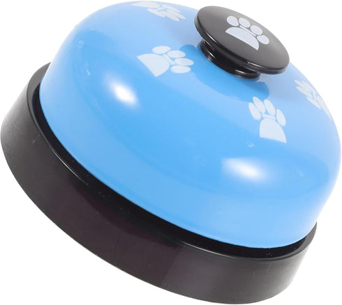 BESPORTBLE Dog Training Bell and Pet Doorbell for Potty Training Blue Paw