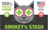 Smokey's Stash Cat Catnip Spray and Dried Organic Catnip Combo, Maximum Potency Bundle
