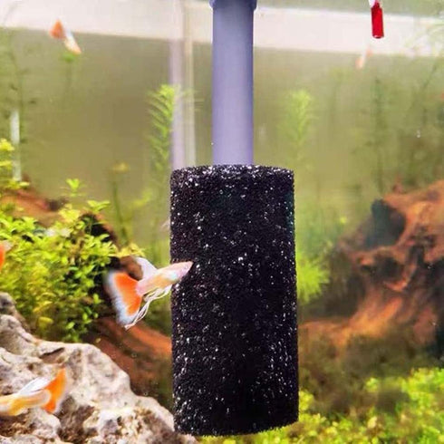 5Pcs Black Aquarium Filter Sponges, Pre-Filter Sponges for Freshwater and Saltwater Fish Tank, Aquarium Pumps and