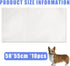 Disposable Pet Bath Towel - 10 PCS Portable Grooming Towels, 19.6 x 21.6 inch, Absorbent for Medium Dogs