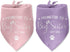 Luptiteuy 2 Pack Promoted to Big Sister Dog Bandana 2026 Pregnancy Announcement Gender