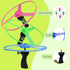 12 Sets Set, 4-8 8-12 M.best LED Flying Fun Flying Saucers Toys for Kids with Flashing Lights, Flying Toy Outdoor Toys