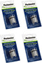 Perimeter Technologies Four Pack Dog Fence Batteries for Invisible Fence R21 or R51 Receiver Collars