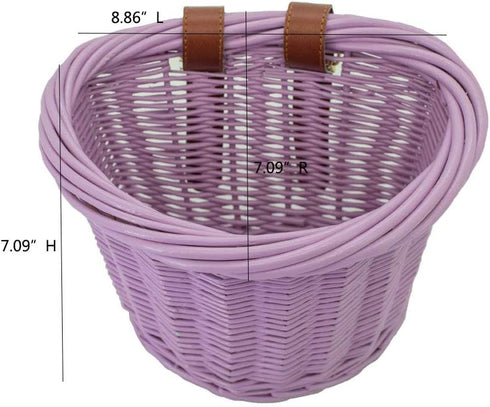 Willow Bike Basket, Little Box for Bicycle, Arts and Crafts Storage