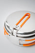 GSI Outdoors Stainless 1-Person Mess Kit for Camping and Backpacking