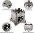 Lixada Portable Camping Stove - Lightweight Titanium Wood Burning Stove for Outdoor Cooking and Hiking