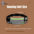 USHAKE Running Belt with Bounce-Free Pouch for iPhone and Samsung Galaxy, Ideal for Running, Walking, Gym Workouts