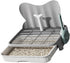 Xanorrg Heightened Net Dog Toilet for Intermediate Animals Detachable Launderable Tray Against Escape