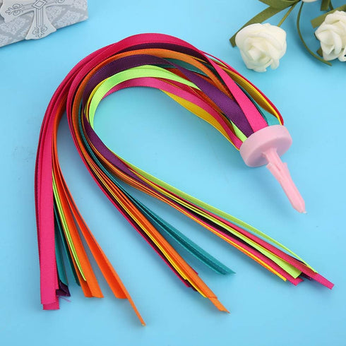 CDQL Bike Handlebars Streamers, Children Scooter Handlebar Tassel, Bike Colorful Ribbon, Tricycle Streamers, Baby