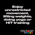 MZ-3 MZ-3 Myzone Sports Shirt (Standard) Black Performance Gym Shirt for Men, Designed for Heart Rate Monitor