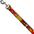Buckle-Down Pet Leash - The Flash BOOM-KABOOM! - 4 Feet Long - 1.5" Wide