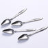 Youngy 8Pcs Bird Parrot Feeder Spoon Stainless Steel Milk Medicine Avoid Asphyxia for All Baby Bird Feeding Spoon