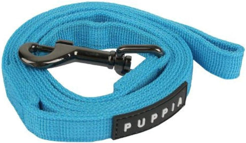 Puppia Two Tone Dog Lead Comfortable Grip Walking Training Leash for Small & Medium Dog, Wine, Medium, Durable