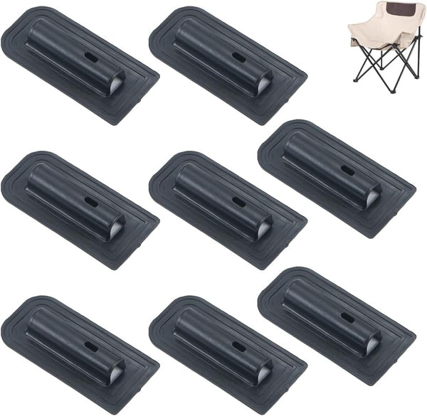 SquEqu 8 Pack Camping Folding Chair Backrest Bracket Support Replacement Sewing Mount 5/8