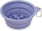 Collapsible Dog Slow Feeder Bowl, Portable Silicone Travel Bowl for Food & Water, Anti-Choking, Dishwasher Safe