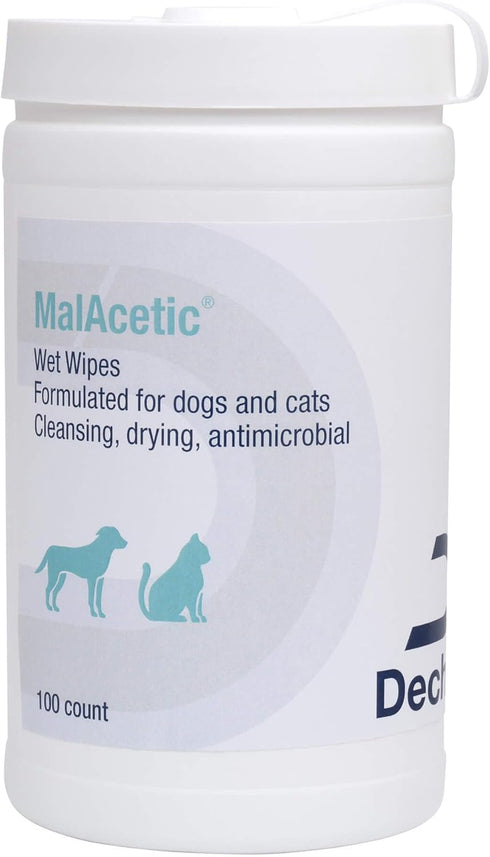 Wet Wipes for Dogs and Cats, 100 Count