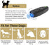 Anti Bark Device for Dog, Variable Frequency Ultrasonic Bark Deterrent, Rechargeable 2 in 1 Handheld Training Tool