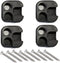 UtySty 4 Pack Camping Chair Feet Replacement Non-Slip Plastic Bottom Foot Pad Folding