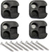 UtySty 4 Pack Camping Chair Feet Replacement Non-Slip Plastic Bottom Foot Pad Folding