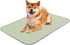 Summer Dog Cooling Mat Washable Ice Silk Self Cool Pad for Small Medium Large Dogs & Cats, Indoor & Outdoor (Green,