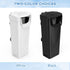 Aquarium Power Filter (3.5W), Silent Low-Water Filter for Small Fish Tank, Reptile Tank Up to 15 Gallon (White)