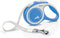 Flexi Comfort Tape Grey & Blue 3m Retractable Dog Leash for Dogs up to 12kgs/26lbs (Extra Small)