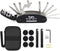 WOTOW 16 in 1 Bike Repair Tool Kit, Portable Multitool for Mountain Bike Maintenance with Hard Carrying Case